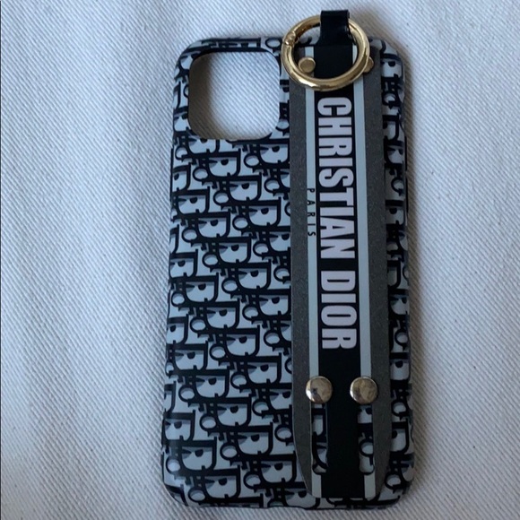 Dior phone case with strap Clearance